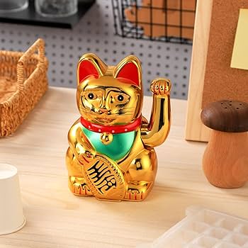 GOOD LUCK Lucky Shop 【Japan Import Lucky cat Manekineko Tradtional